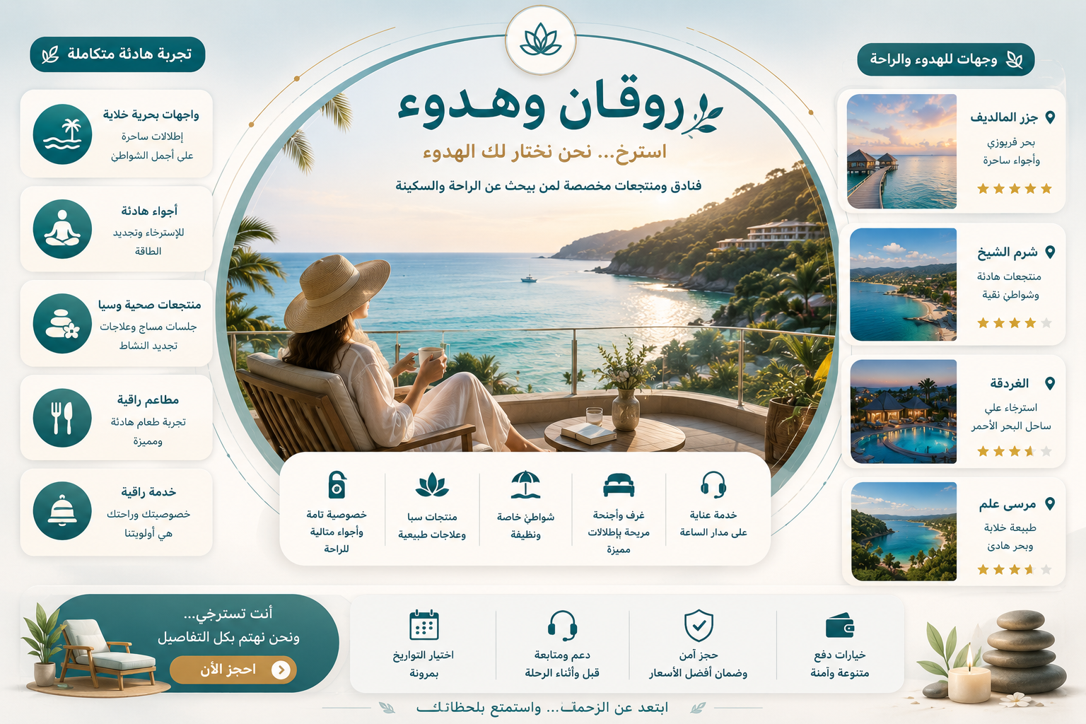 روقان وهدوء